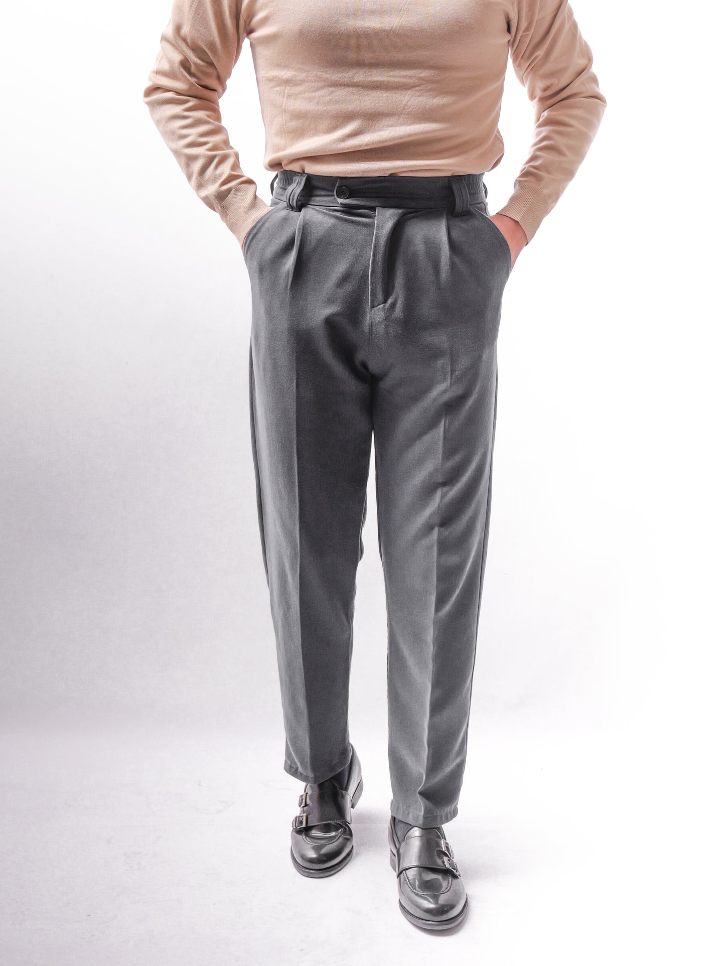 PANTALONE VITA ALTA BASIC